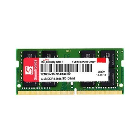 Simmtronics Ram DDR4 4 GB 2666Mhz Laptop