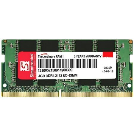 Simmtronics Ram DDR4 4GB 2133 Mhz(Laptop)