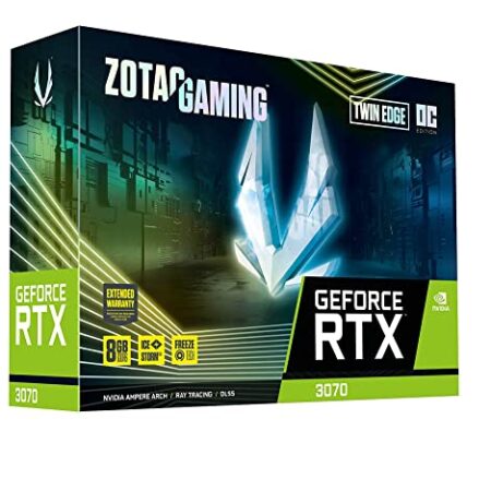 Zotac Gaming Geforce  RTX 3070 TWIN EDGE LHR 8GB GDDR6 256 BIT