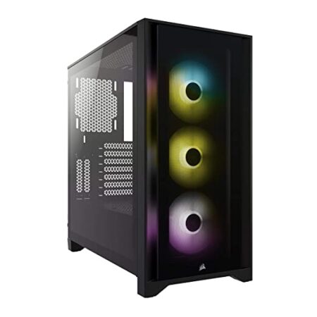 CORSAIR CABINET ICUE 5000X RGB MID TOWER SMART BLACK