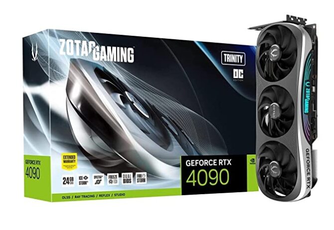 Zotac Gaming Geforce  RTX 4090 TRINITY 24 GB GDDR6X 384BIT