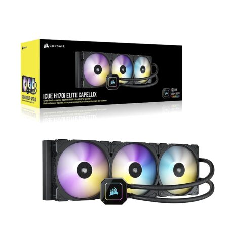 CORSAIR iCUE H170i ELITE CAPELLIX Liquid CPU Cooler