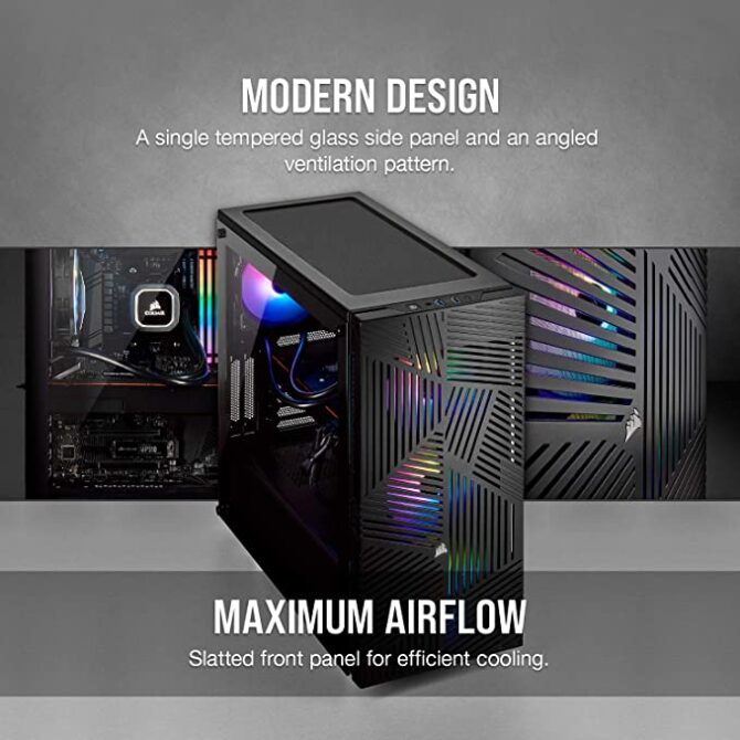 Corsair Cabinet 275R  Glass Black