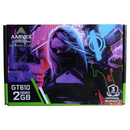 AARVEX NVIDIA GT610 2 GB DDR3 Graphics Card