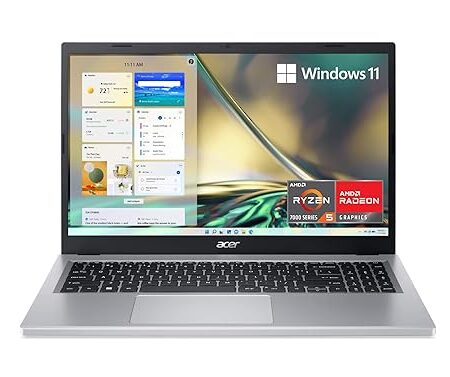 ACER A315-24P-R5/8GB RAM/512GB SSD/Windows 11 Home/15.6''