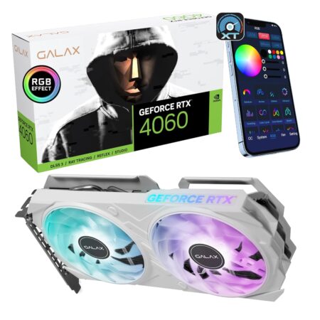 Galax GeForce RTX™ 4060 EX White 1-Click