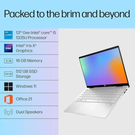 New HP 14-EK1074TU i5-13TH/WIN11+MSO