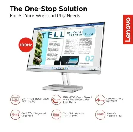 Lenovo Monitor L27i-40
