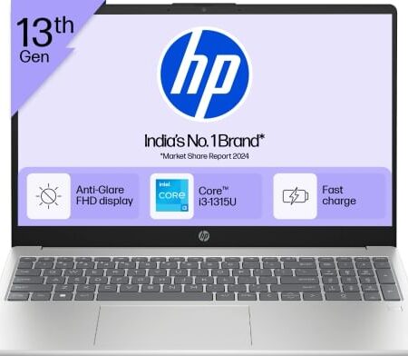 HP 15s-HR0005TU I3-13TH/8GB RAM/512GB SSD/WIN11+MSO /15.6"-SIL