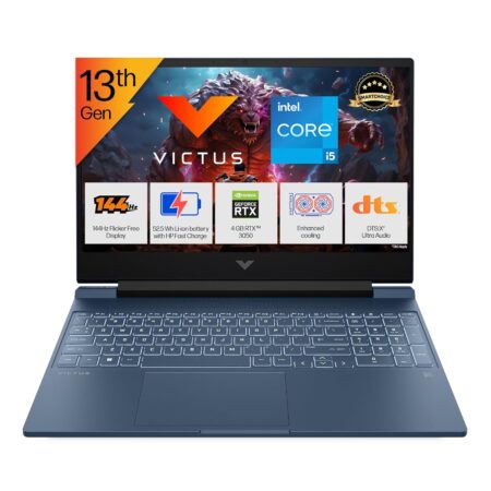 HP LAPTOP VICTUS 15-FA2190TX-i5-13TH/ 16GB RAM/ 512 SSD/ 4GB RTX 3050/ WIN11+MSO/ BLUE