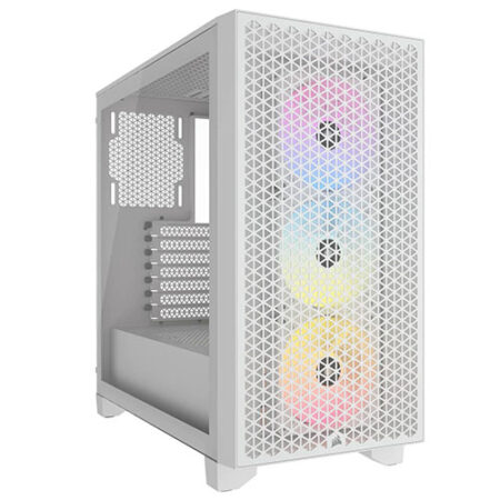 Corsair 3000D RGB Airflow White Mid Tower Cabinet