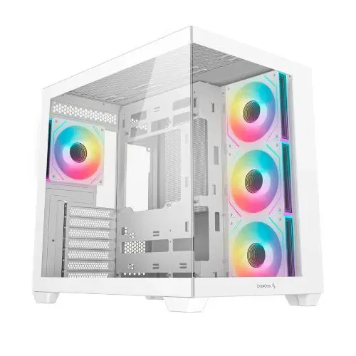 DeepCool CG530 4F White ATX Mid Tower Cabinet