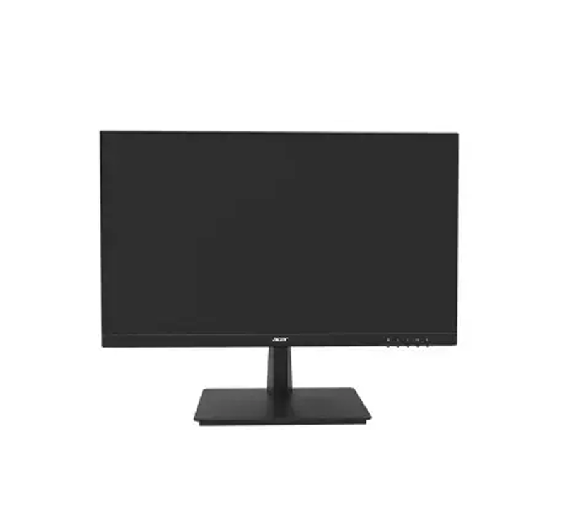 Acer EV227Q black monitor with desktop stand