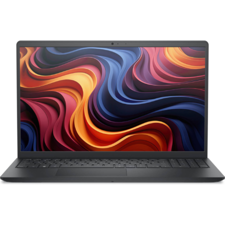 Dell 15 DC15255 Carbon Black laptop shown open