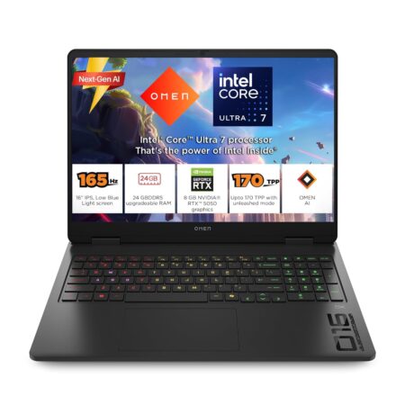 HP OMEN 16-am0240TX gaming laptop in Shadow Black