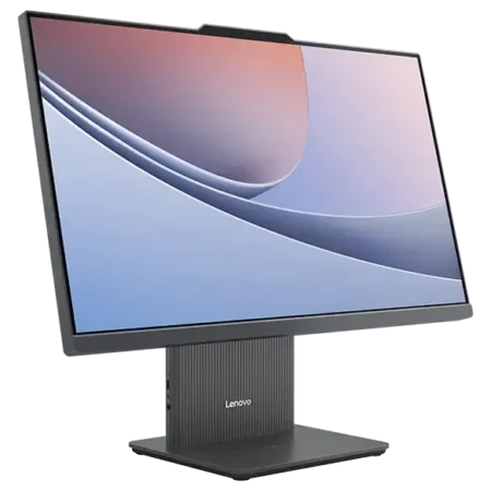 Lenovo IdeaCentre AIO 24IRH9 in Cloud Grey with wireless keyboard and mouse
