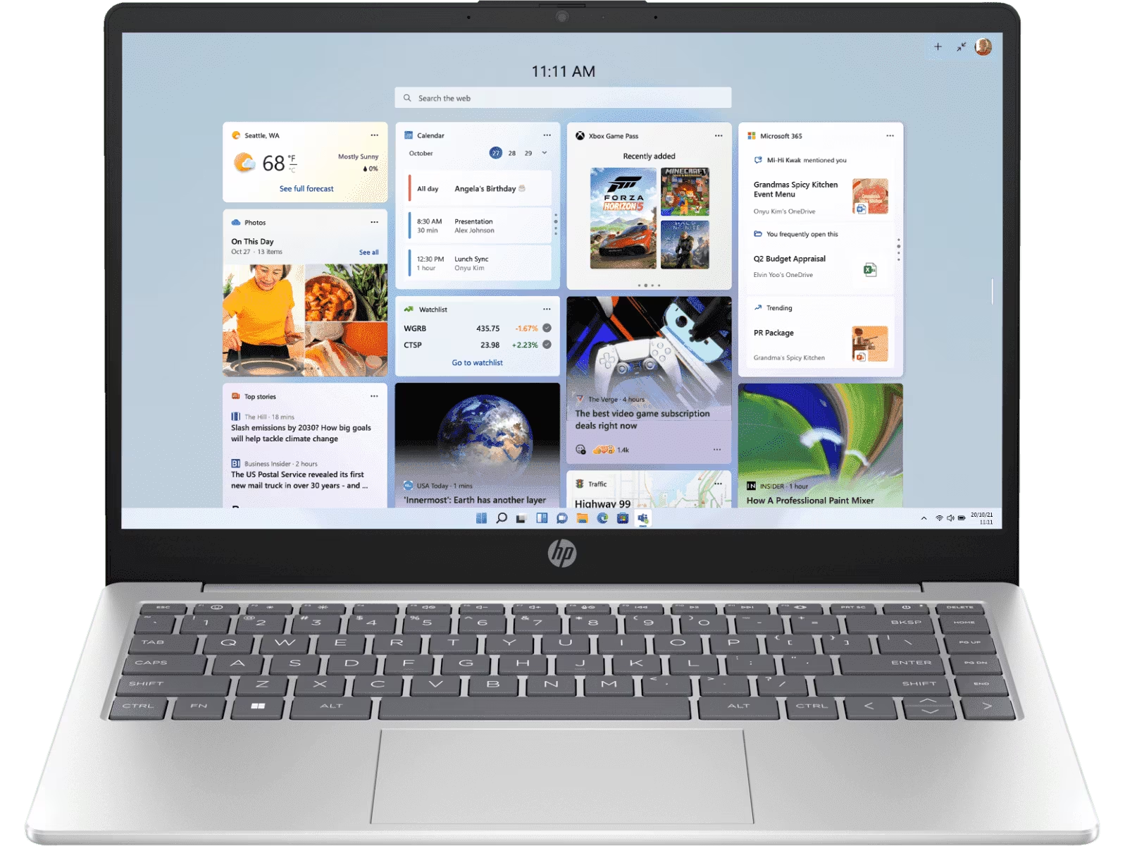 HP 15-fd0467TU laptop in Silver