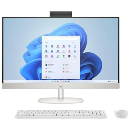 HP All-in-One 27-cr0582in desktop in Shell White