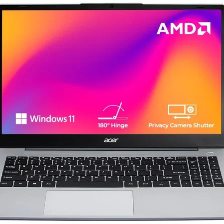 Acer Aspire 3 A325-42 Steel Gray laptop shown open